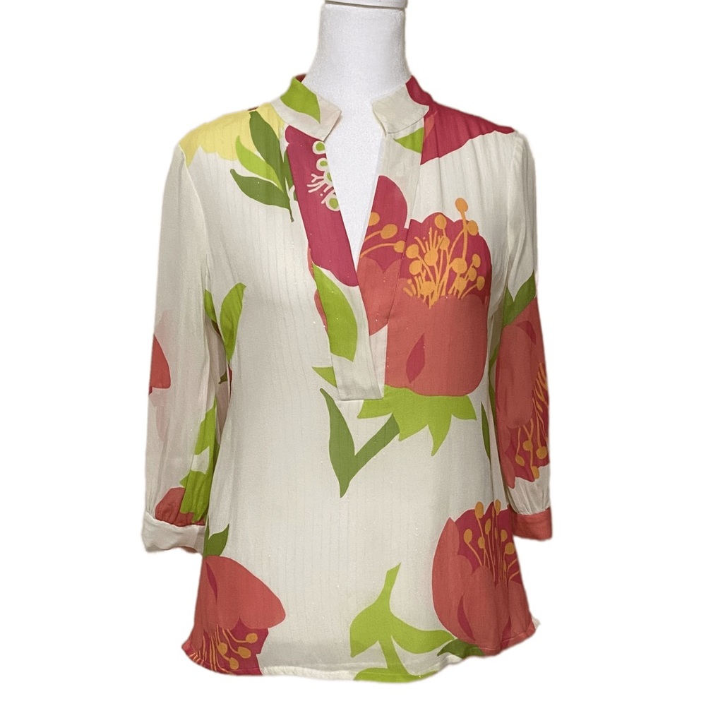🌟🌟HOST PICK🌟🌟Lily Pulitzer Blouse 3/4 Sleeve Multi Color